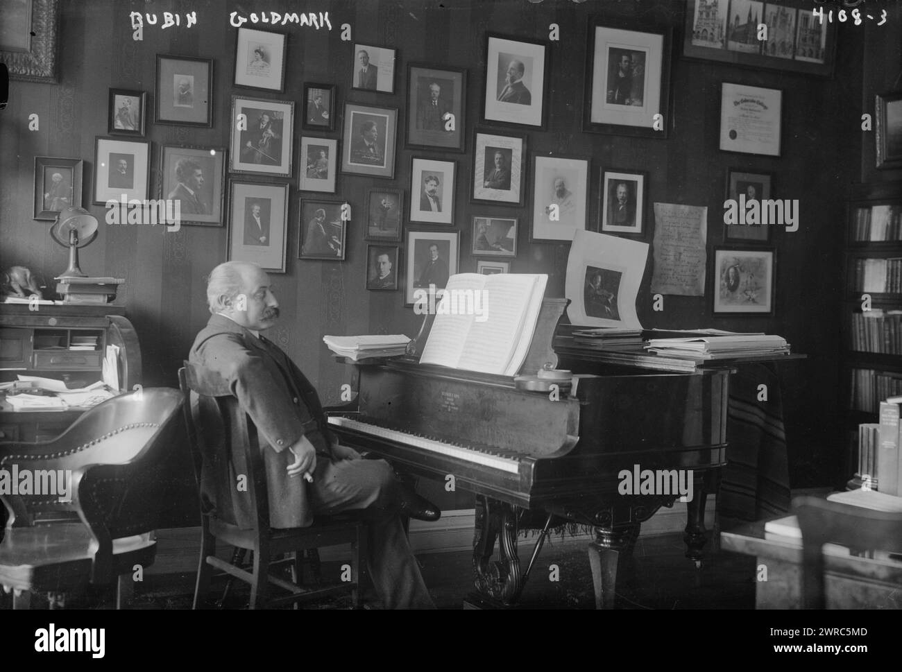 Rubin Goldmark, 28. Februar 1017, Glasnegative, 1 negativ: Glas Stockfoto