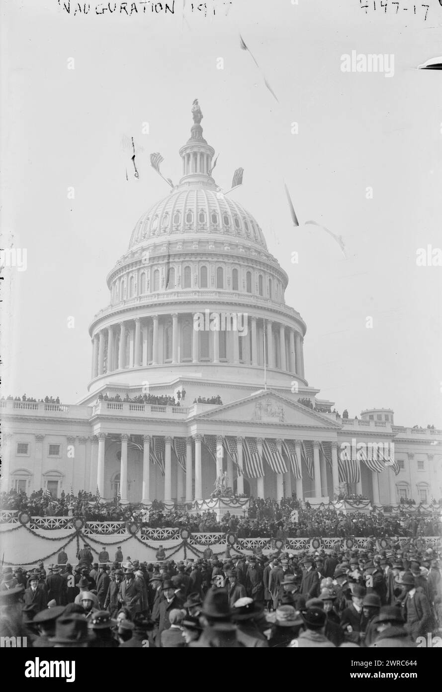 Einweihung, 1917, 1917, Glasnegative, 1 negativ: Glas Stockfoto