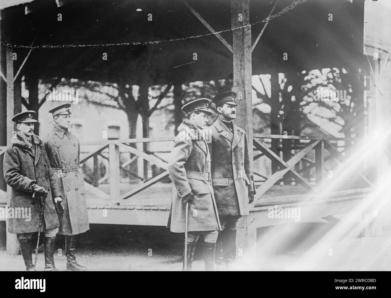 Prince of Wales, Foto zeigt Edward VIII. (1894–1972), der später Herzog von Windsor und dann König von Großbritannien 1936 wurde. 1915 und ca. 1920, Glasnegative, 1 negativ: Glas Stockfoto