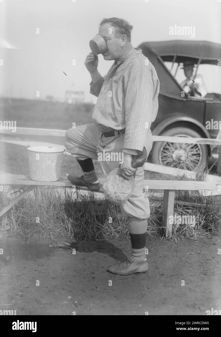 Silver, ein Comedian aus Vaudeville, Foto zeigt Monroe Silver (1875–1947), Schauspieler, Sänger und Komiker., 1918, Glasnegative, 1 negativ: Glas Stockfoto