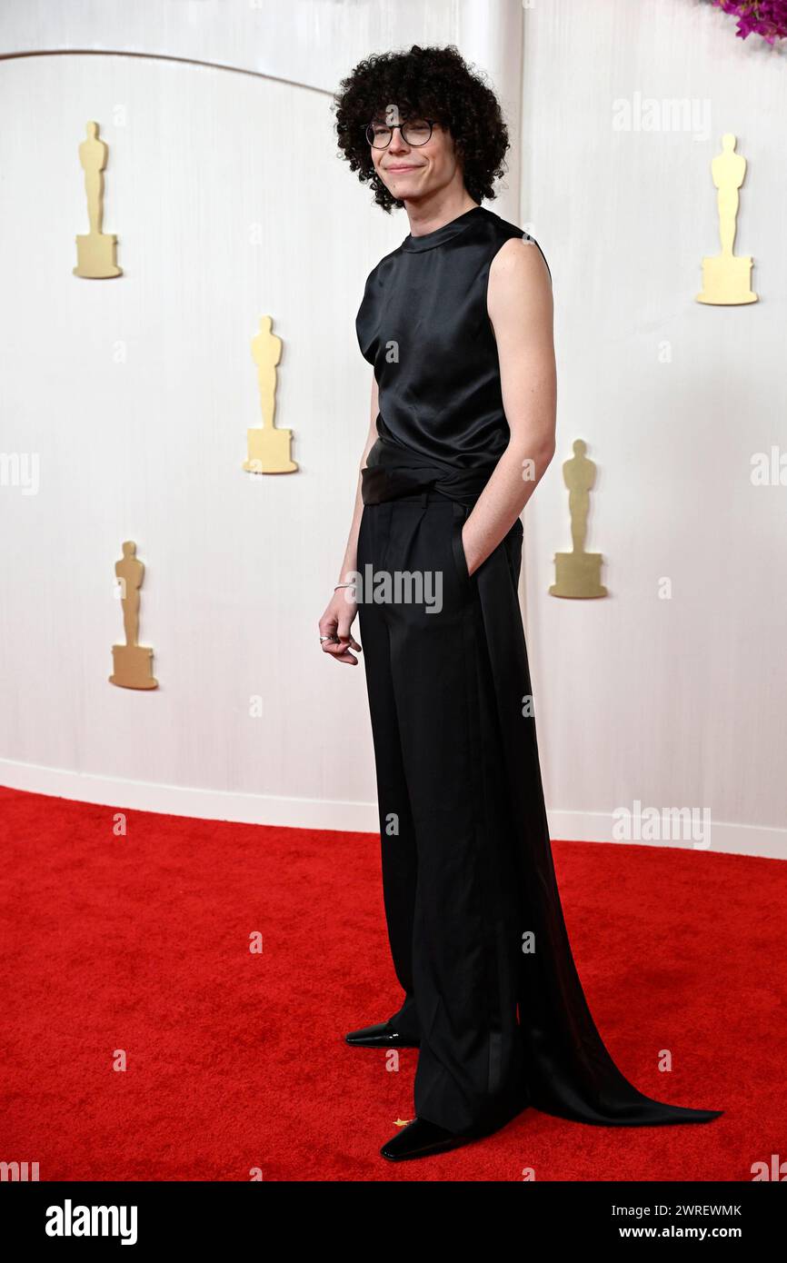 Los Angeles, Ca. März 2024. Reece Feldman bei den 96. Jährlichen Oscars im Ovation Hollywood am 10. März 2024 in Los Angeles, Kalifornien. Quelle: Valerie Goodloe/Media Punch/Alamy Live News Stockfoto