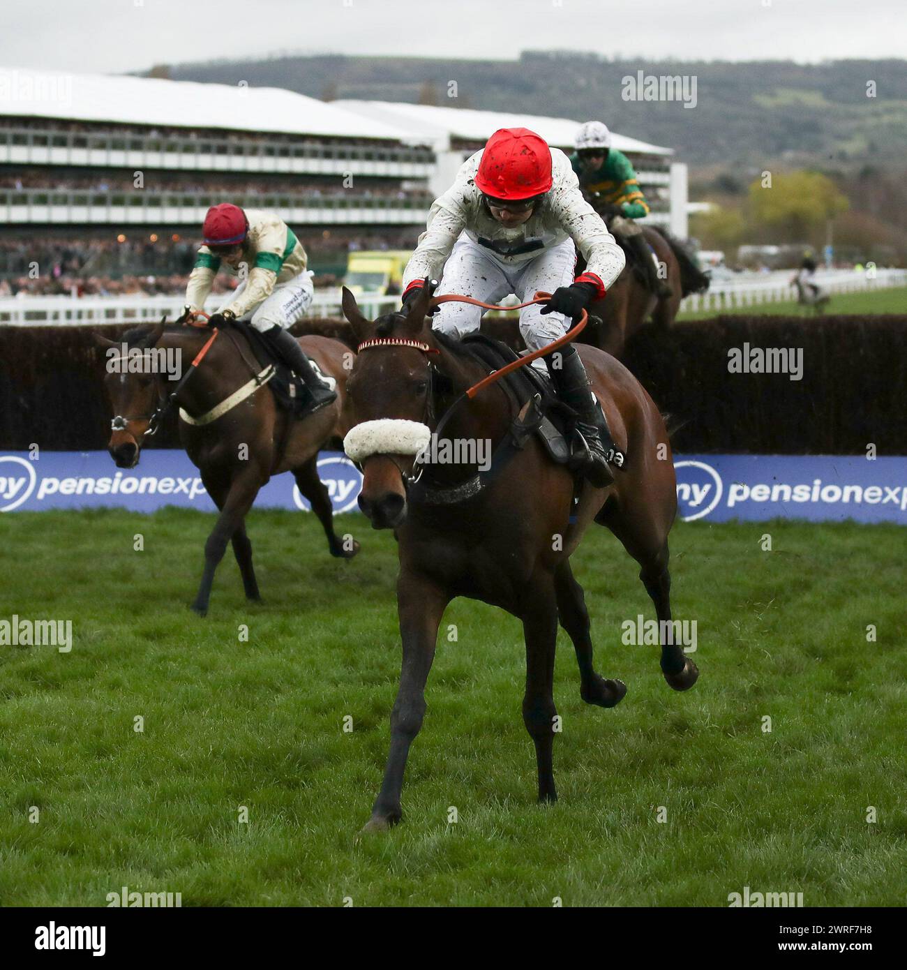 Chianti Classico mit David Bass an Bord gewinnt das Ultima Handicap Tureple Chase Rennen am 1. Tag des Cheltenham Festivals im Prestbury Park, Cheltenham, Großbritannien am 14. März 2023. Foto von Ken Sparks. Nur redaktionelle Verwendung, Lizenz für kommerzielle Nutzung erforderlich. Keine Verwendung bei Wetten, Spielen oder Publikationen eines einzelnen Clubs/einer Liga/eines Spielers. Quelle: UK Sports Pics Ltd/Alamy Live News Stockfoto