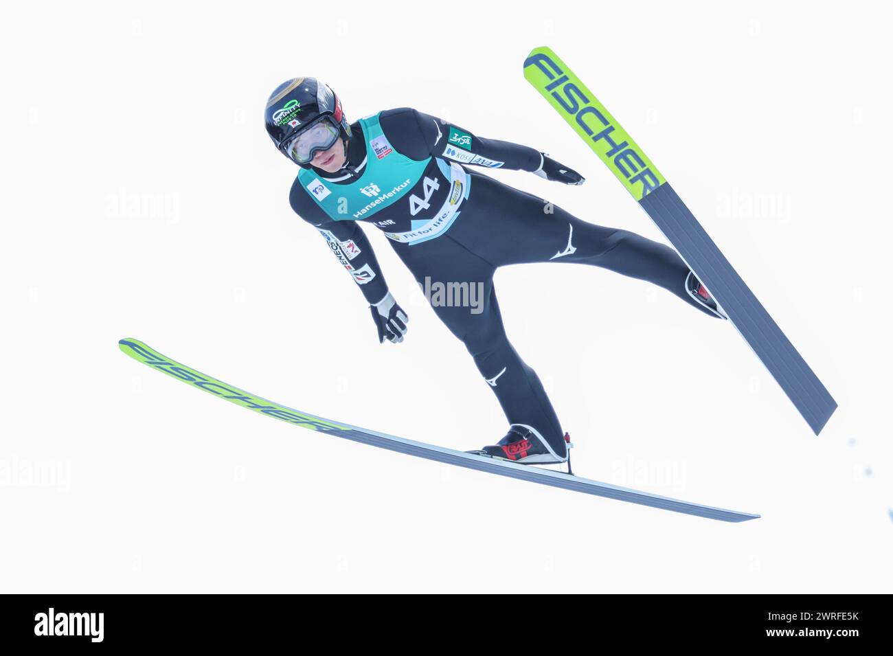 Trondheim 20240312.Ren Nikaido aus Japan beim FIS-Weltcupsprung in Granaasen in Trondheim. Foto: Geir Olsen / NTB Stockfoto
