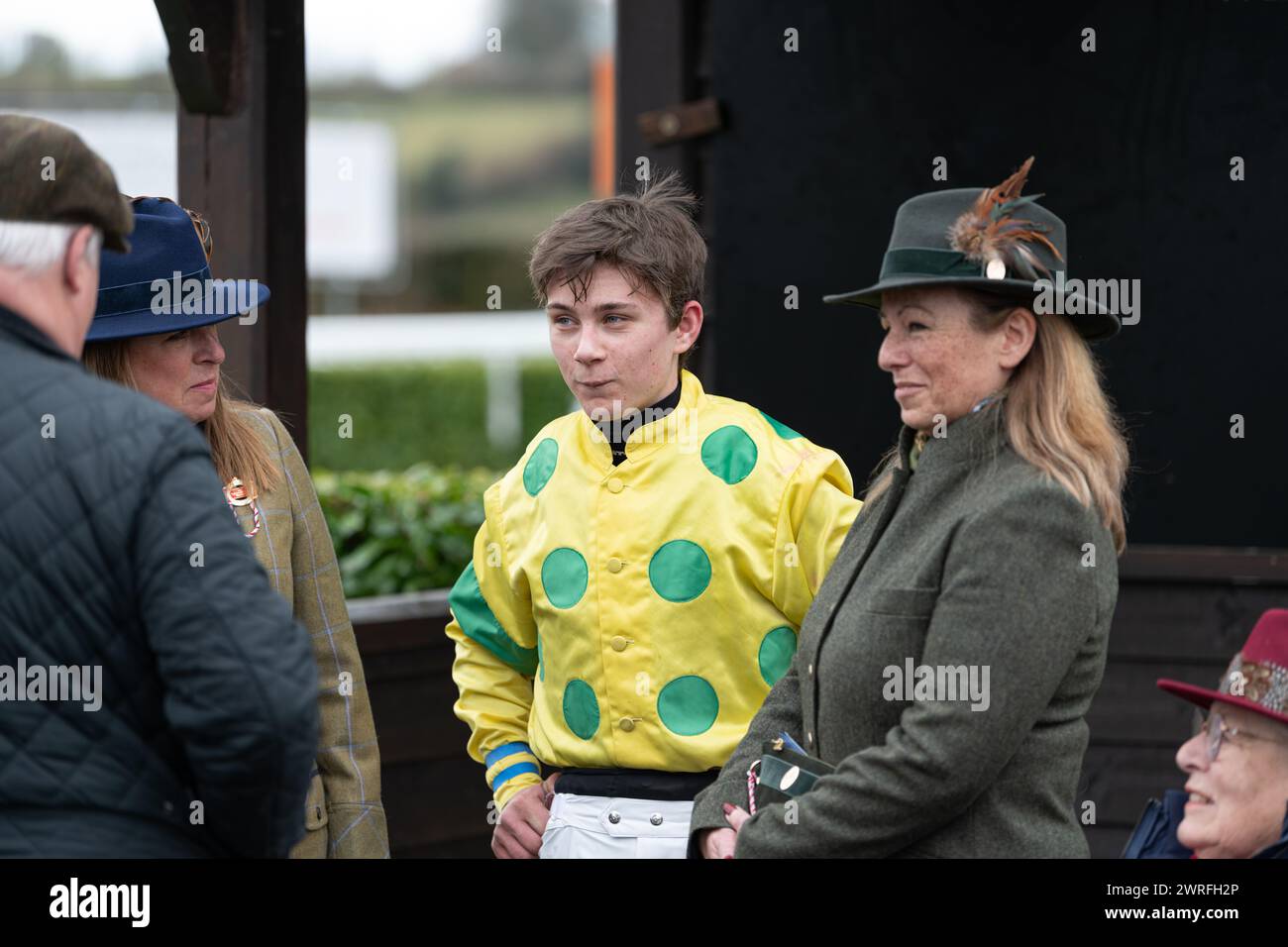 Wincanton Racecourse, Donnerstag, 3. Februar 2022 - erstes Rennen Stockfoto