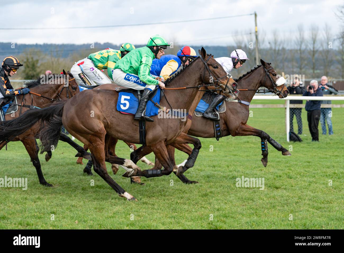 Viertes Rennen in Wincanton, 3. Februar 2022 Stockfoto