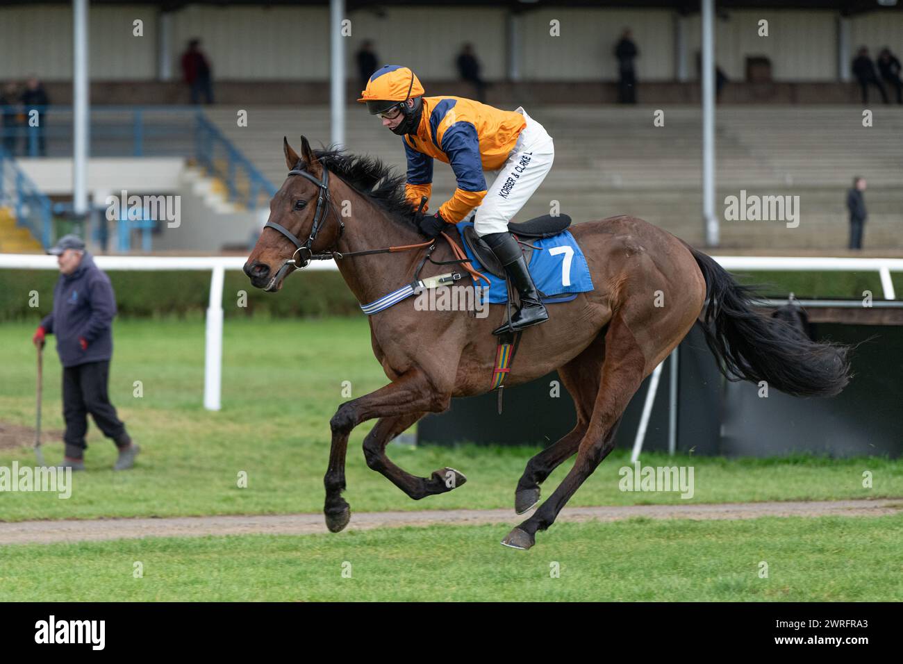 Rennen 6 in Wincanton, 3. Februar 2022 Stockfoto