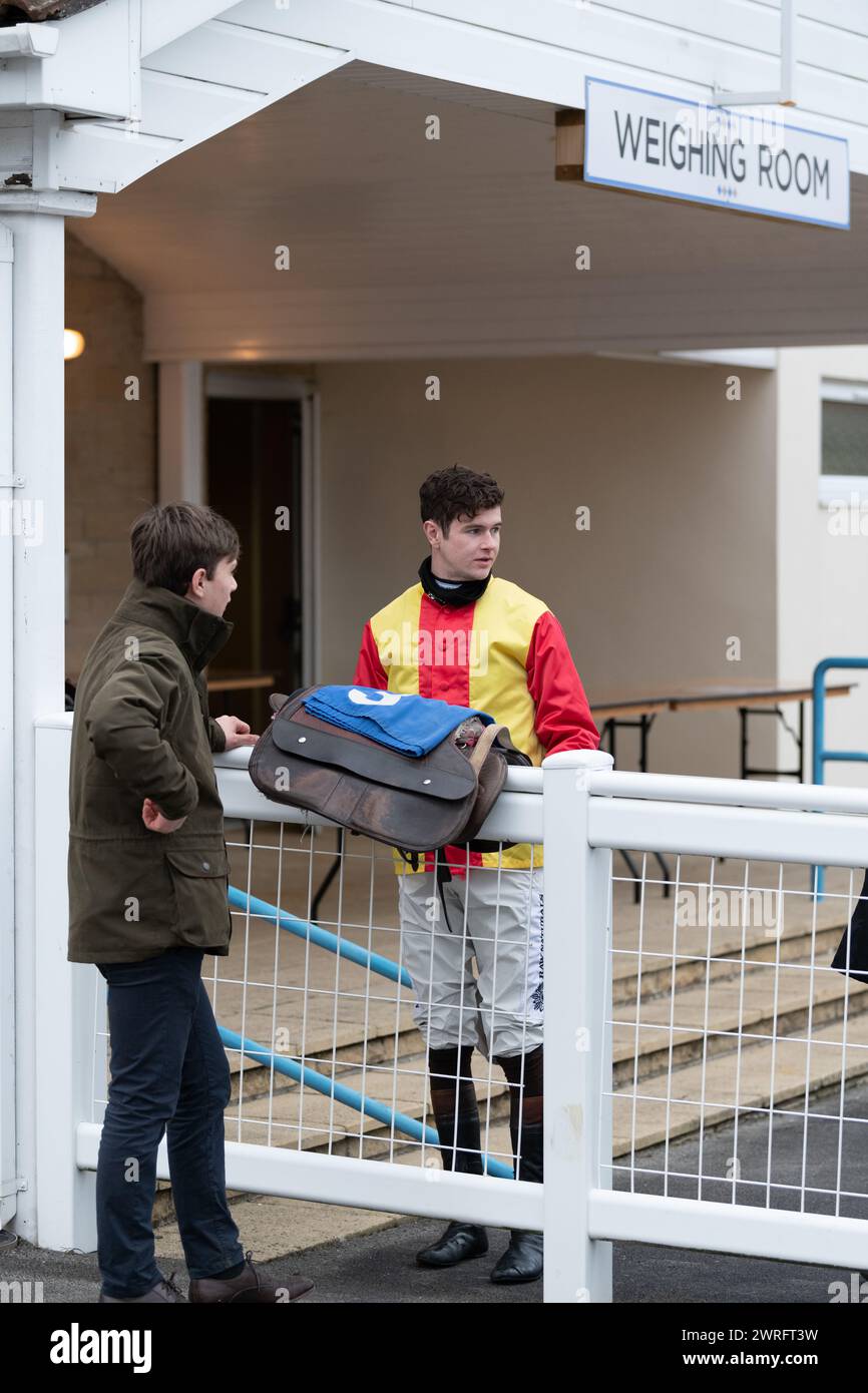 Rennen 6 in Wincanton, 3. Februar 2022 Stockfoto