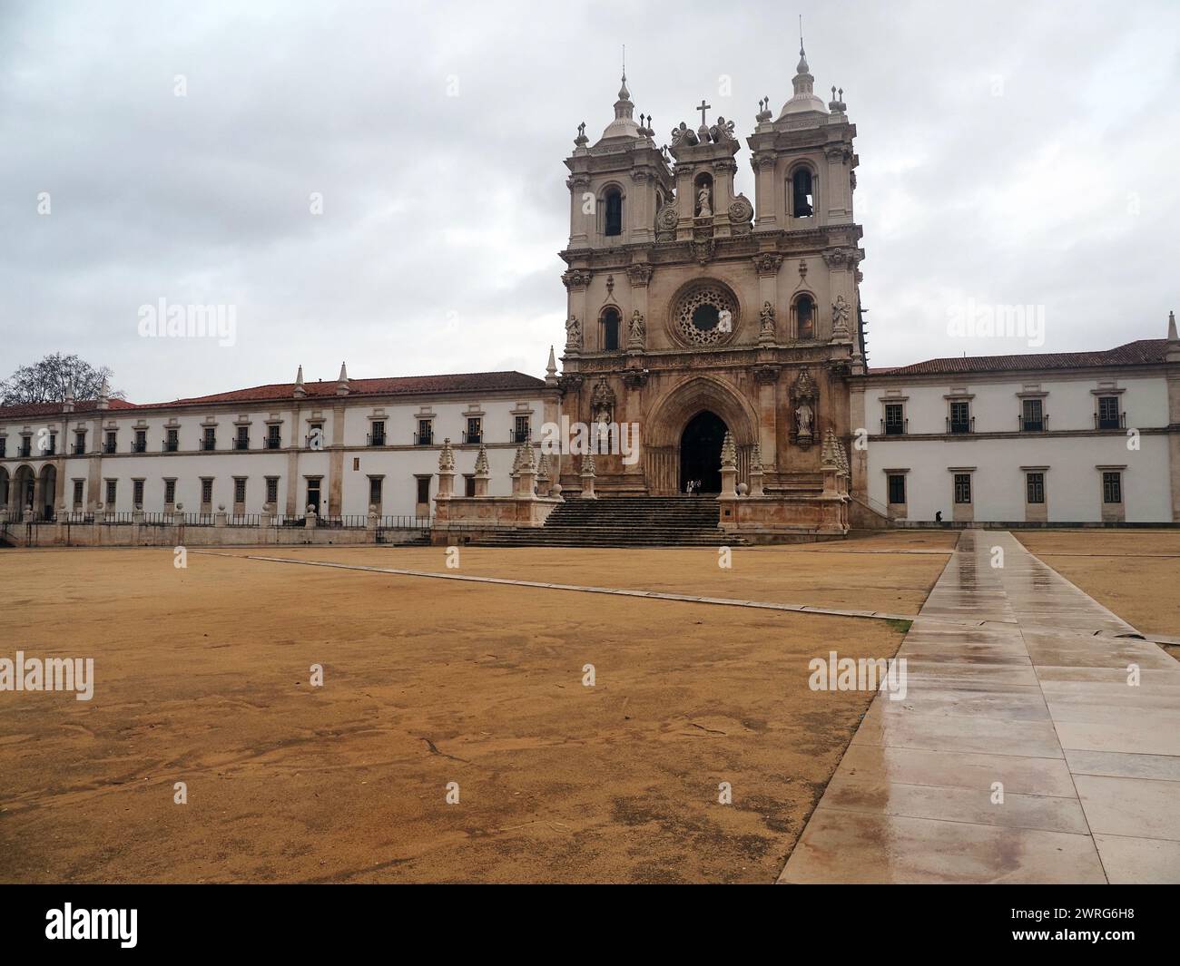 Monasterio de Alcobaca o Abadía de Santa María de Alcobaca, en Alcobaca, distrito de Leiría, Provincia de Estremadura, Portugal Stockfoto