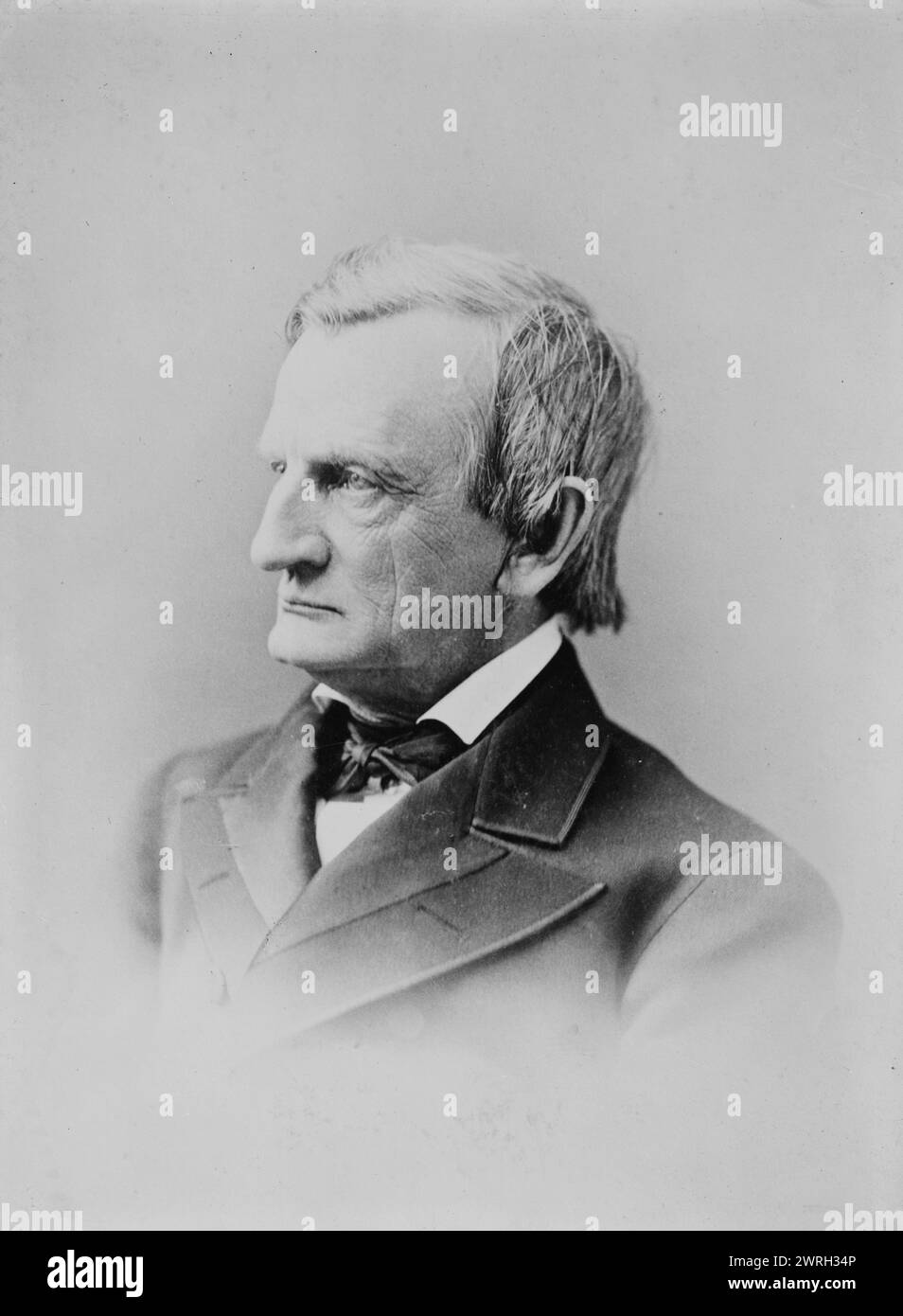 W.M. Evarts, zwischen 1915 und 1920. Zeigt William Maxwell Evarts (1818–1901), der als US-Außenminister, US-Attorney General und US-Senator aus New York tätig war. Stockfoto