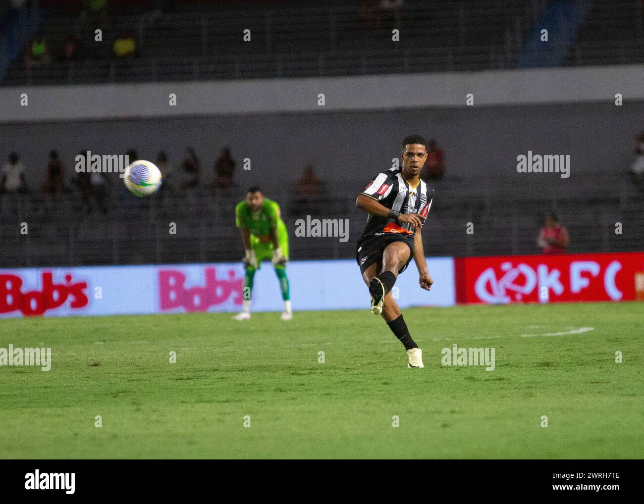 MACEI', AL - 12.03.2024: CRB X ATHLETIC - Athlet während CRB x Athletic, für die Copa do Brasil, ausgetragen im Rei Pelé Stadium in Maceió/AL. (Foto: Renato Alexandre/Fotoarena) Stockfoto