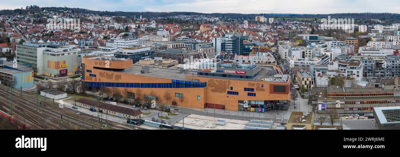 Mercaden, Einkaufszentrum im Stadtzentrum von Böblingen, Baden-Württemberg, Deutschland Stockfoto