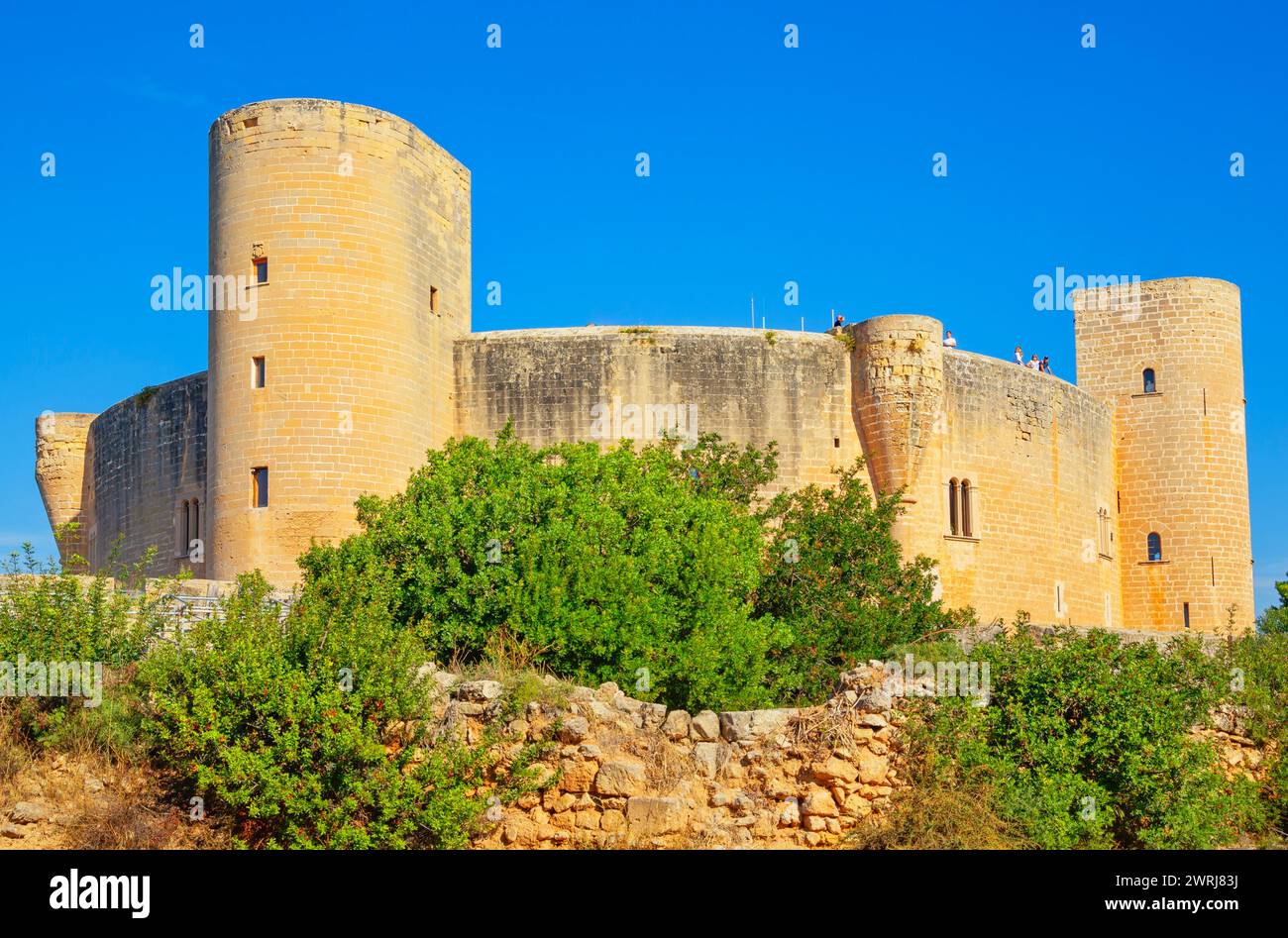 Schloss Bellver, Palma de Mallorca, Mallorca, Balearen, Spanien Stockfoto