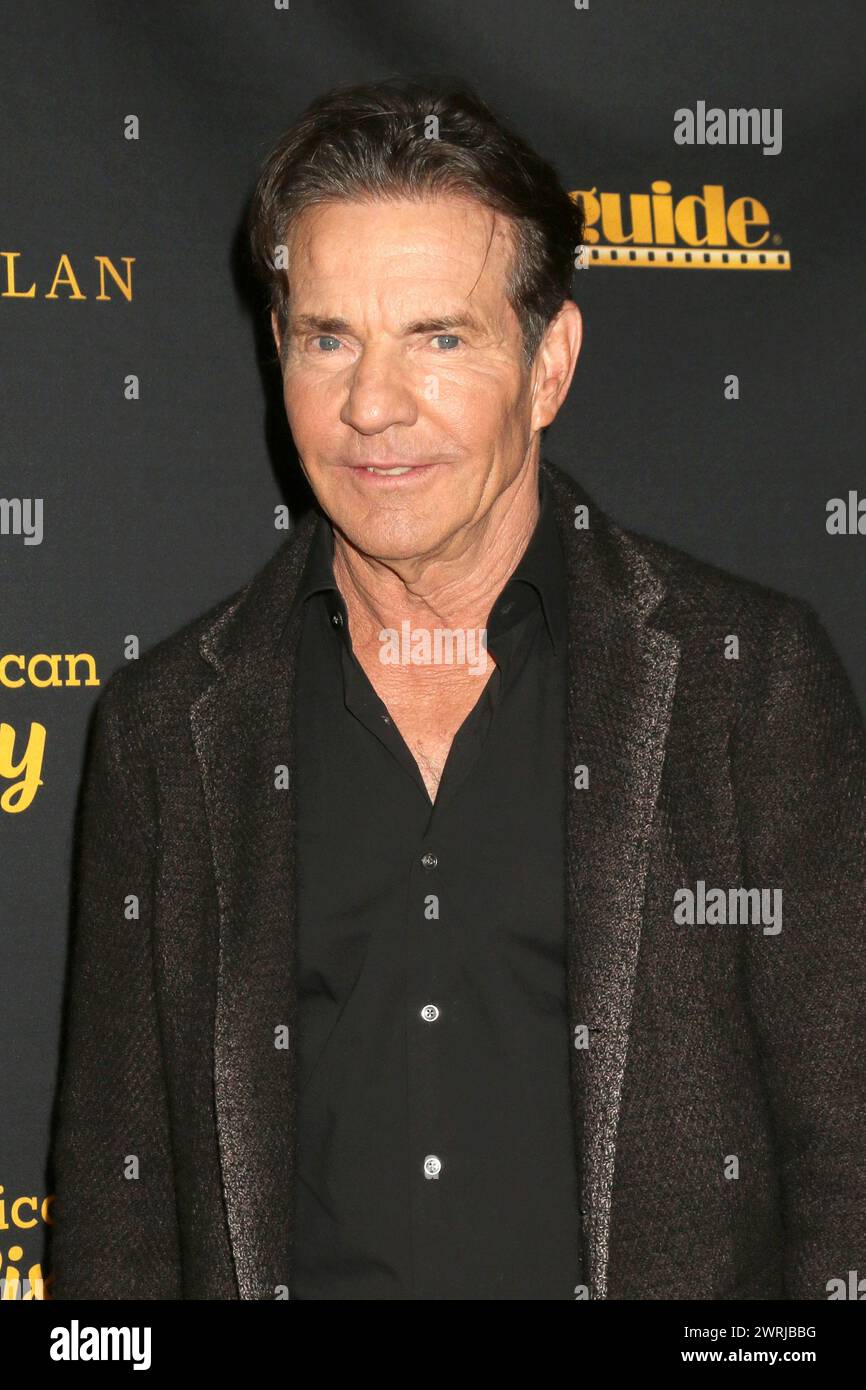 9. Februar 2024, Los Angeles, CA, USA: LOS ANGELES - 9. Februar: Dennis Quaid bei den Movieguide Awards 2024 im Avalon Hollywood am 9. Februar 2024 in Los Angeles, CA. (Kreditbild: © Kay Blake/ZUMA Press Wire) NUR REDAKTIONELLE VERWENDUNG! Nicht für kommerzielle ZWECKE! Stockfoto