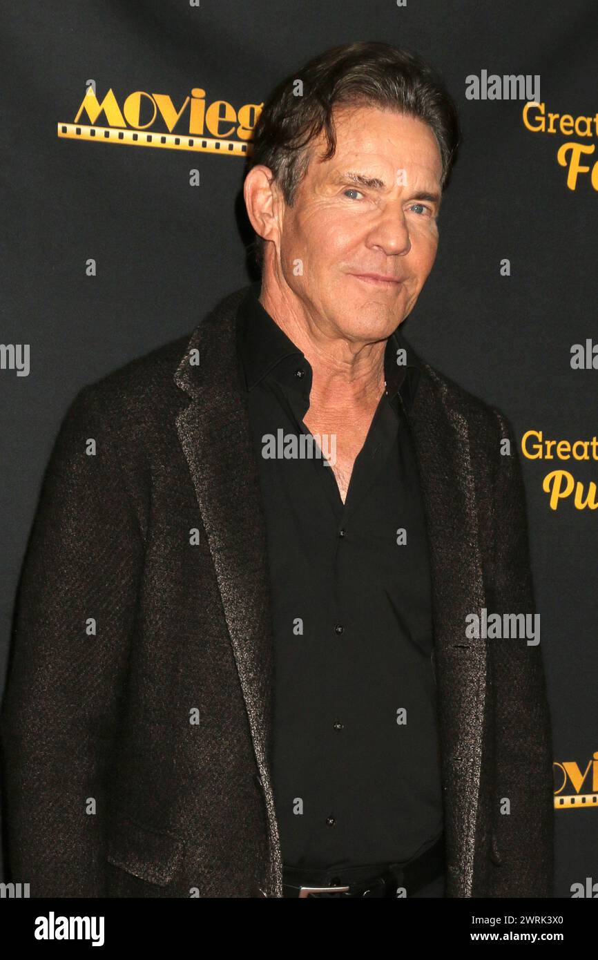 9. Februar 2024, Los Angeles, CA, USA: LOS ANGELES - 9. Februar: Dennis Quaid bei den Movieguide Awards 2024 im Avalon Hollywood am 9. Februar 2024 in Los Angeles, CA. (Kreditbild: © Kay Blake/ZUMA Press Wire) NUR REDAKTIONELLE VERWENDUNG! Nicht für kommerzielle ZWECKE! Stockfoto