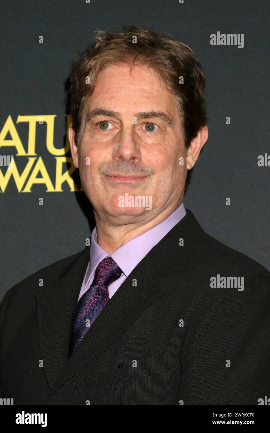 LOS ANGELES - 4. Februar: Zach Galligan bei den Saturn Awards 2024 im Burbank Convention Center am 4. Februar 2024 in Burbank, CA Stockfoto
