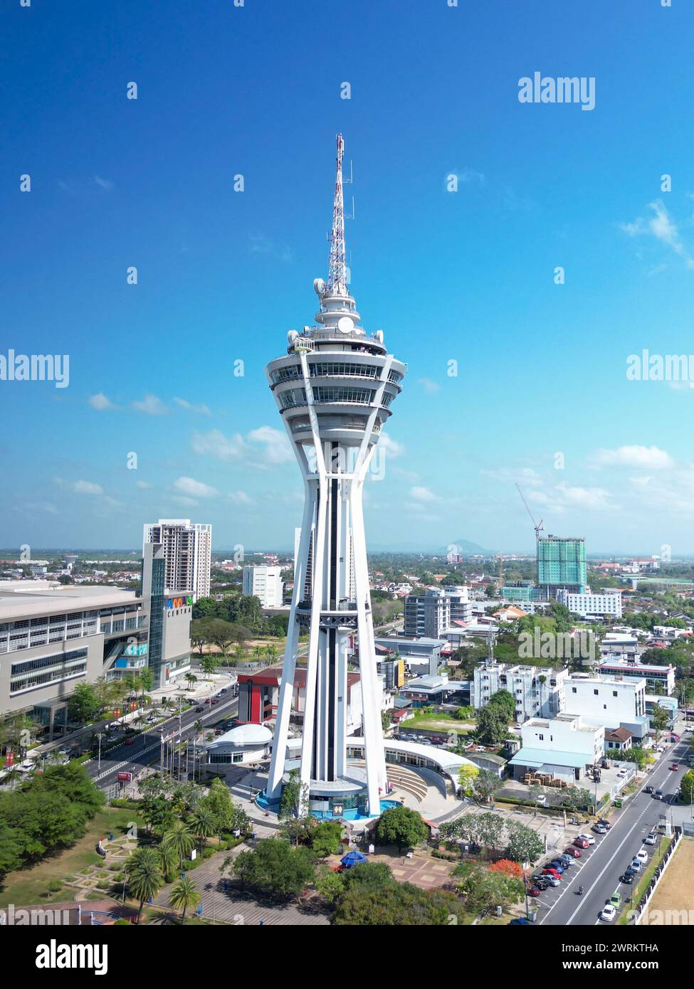 Alor Setars Turm befindet sich in Kedah im nördlichen Bundesstaat Malaysia Stockfoto