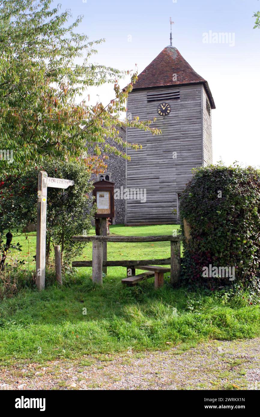 Michelmersh Church in Hampshire UK 2010 Stockfoto