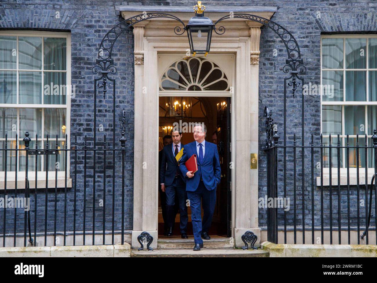 London, Großbritannien. März 2024. Außenminister David Cameron, in der Downing Street zu einem Treffen. Quelle: Mark Thomas/Alamy Live News Stockfoto
