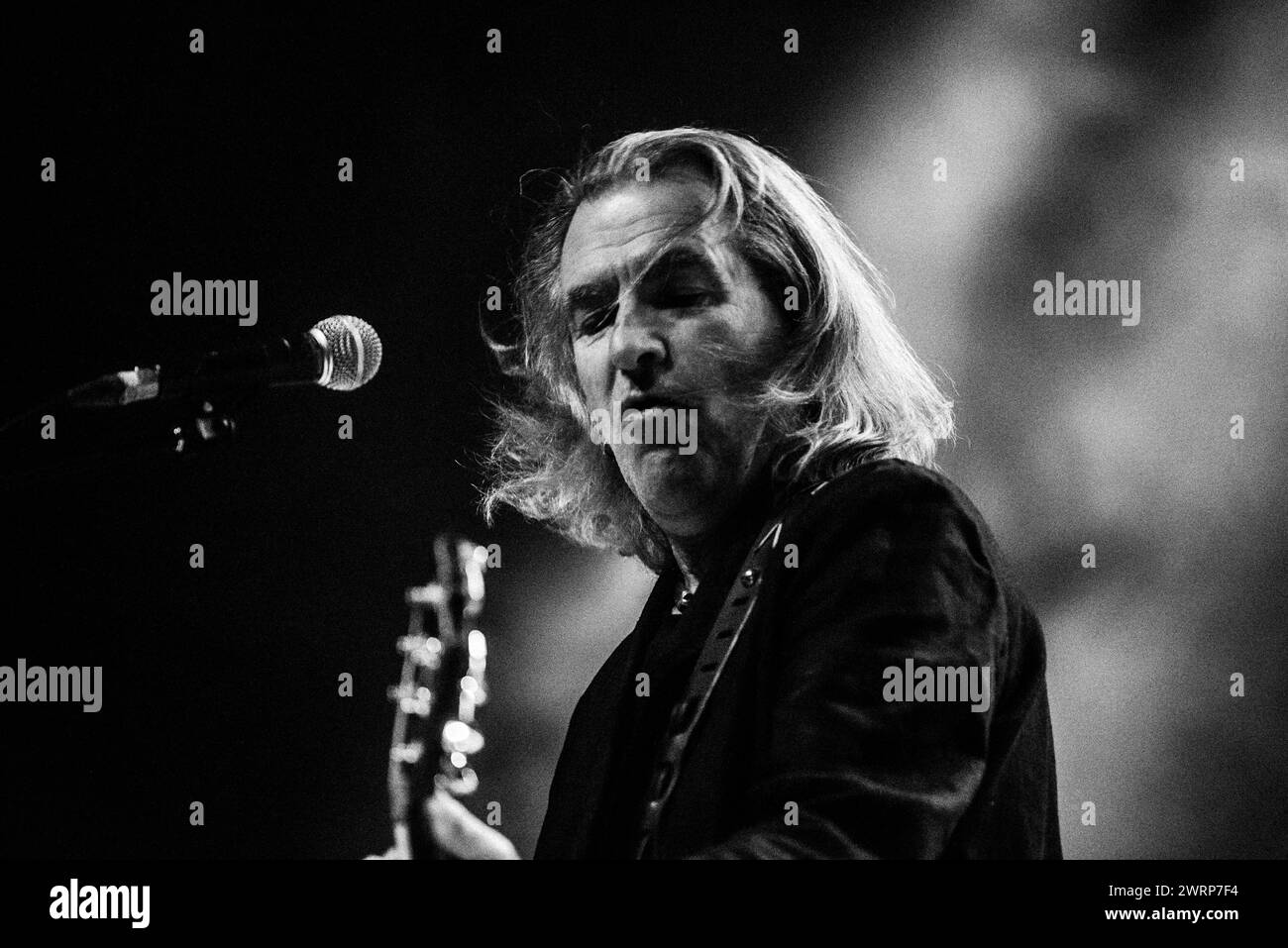 Konzert von New Model Army in Berlin am 13.03.2024 spielte die britische Rockband New Model Army ein Konzert im Berliner Huxleys neue Welt. Berlin Berlin Deutschland Neukölln *** New Model Army Konzert in Berlin am 13 03 2024 spielte die britische Rockband New Model Army ein Konzert in der Berlins Huxleys neue Welt, Berlin Berlin Neukölln Stockfoto