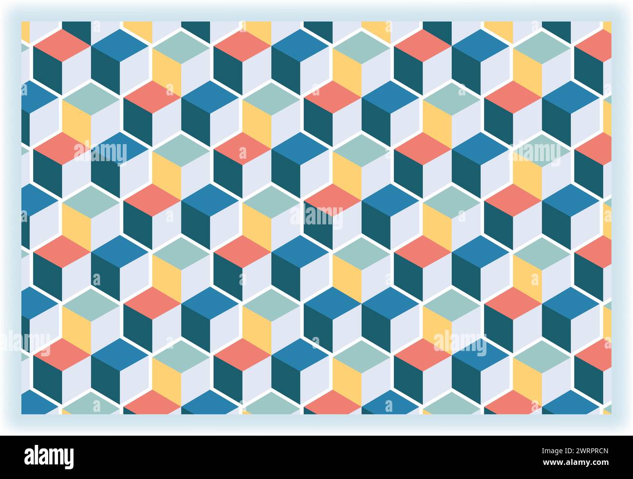 Pflastervektor-Illustration mit Sammlung von Straßenpflastern, Ziegeln, architektonischen Elementen und Steinplatten für die Herstellung von Böden in flachem Hintergrund Stock Vektor