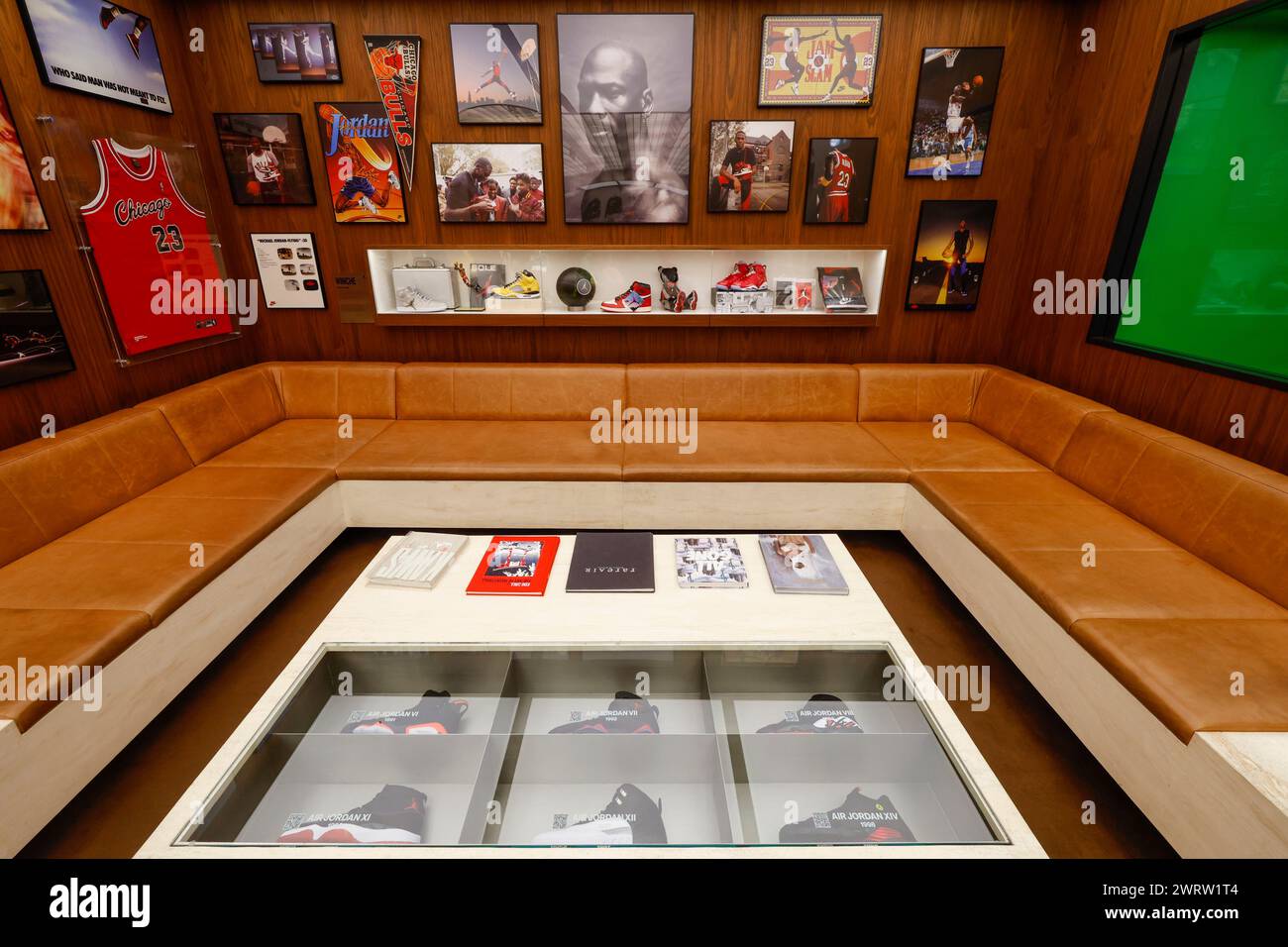 JORDAN WELT DES FLUGES SHIBUYA STORE TOKIO Stockfoto