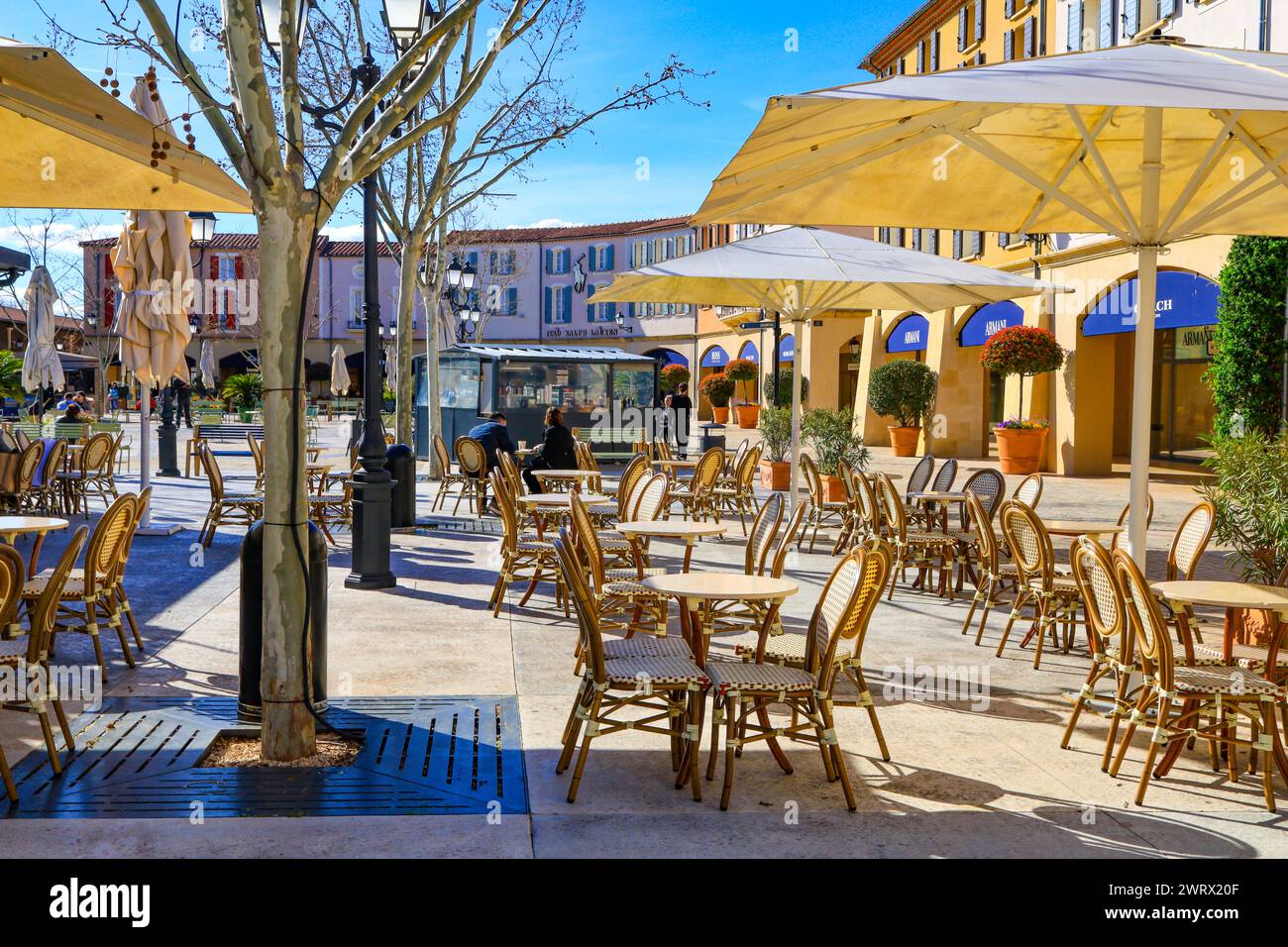 McArthurGlen Shopping Outlet in Miramas Provence. Stockfoto