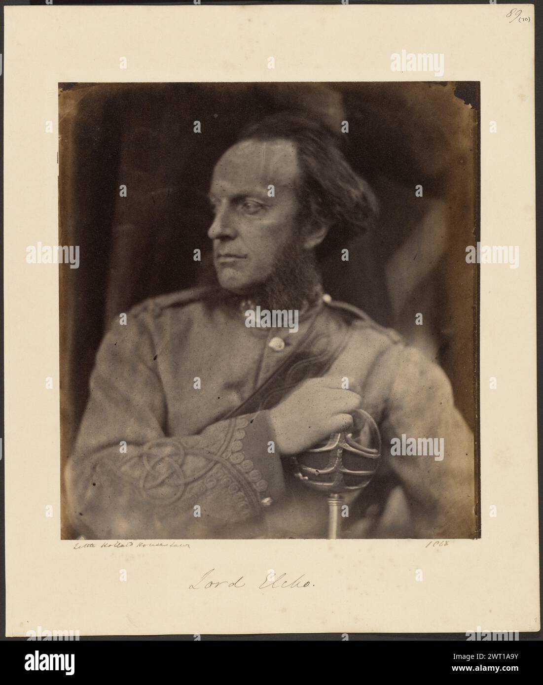 Lord Elcho. Julia Margaret Cameron, Fotografin (Britin, geb. Indien ...
