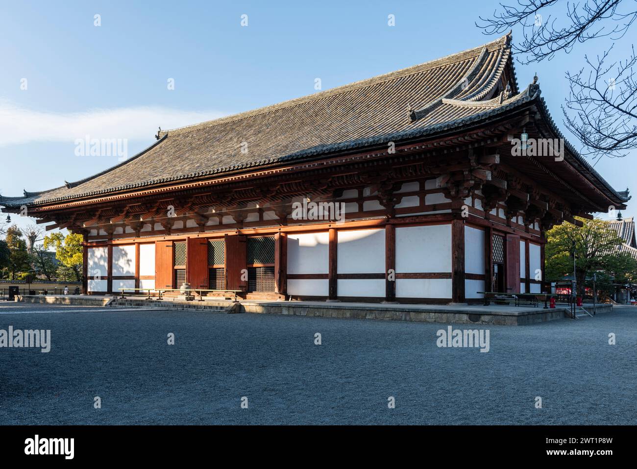 Der Kodo, Vorlesungssaal im To-Ji-Tempel, Kyoto, Japan Stockfoto