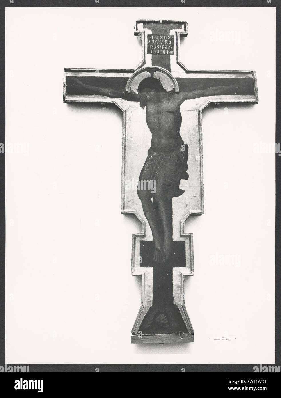 Umbria Perugia Perugia Galleria Nazionale dell'Umbria5. Hutzel, Max 1960-1990 Ansichten von umbrischer Malerei und Skulptur. Der in Deutschland geborene Fotograf und Gelehrte Max Hutzel (1911–1988) fotografierte in Italien von den frühen 1960er Jahren bis zu seinem Tod. Das Ergebnis dieses Projektes, von Hutzel als Foto Arte Minore bezeichnet, ist eine gründliche Dokumentation der kunsthistorischen Entwicklung in Italien bis zum 18. Jahrhundert, darunter Objekte der Etrusker und Römer sowie frühmittelalterliche, romanische, gotische, Renaissance- und Barockdenkmäler. Die Bilder werden nach geografischer Region in Italien und dann nach Provinz geordnet Stockfoto