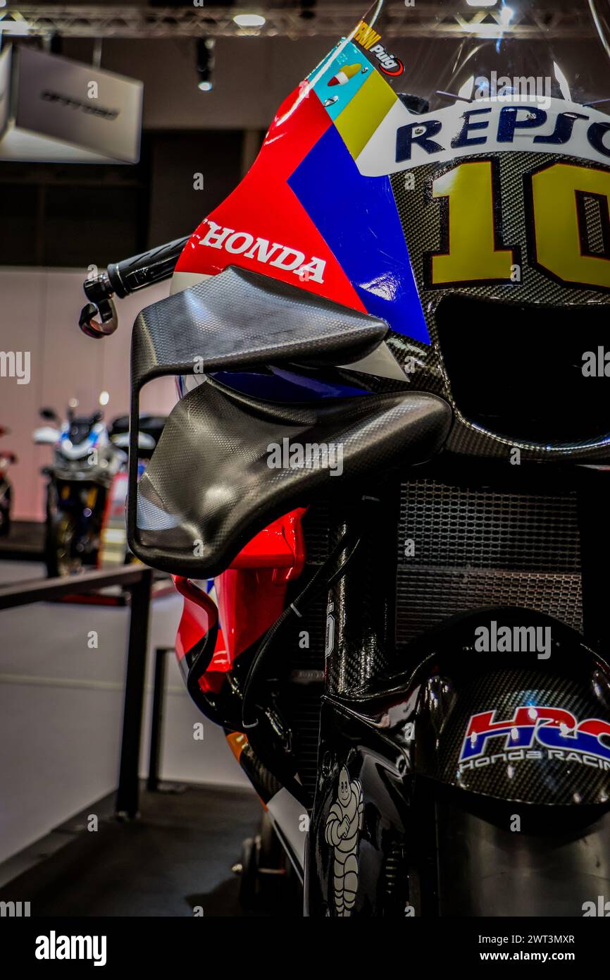 MotoGP von Luca Marini, Valentino Rossi Bruder MotoGP, Honda MotoGP Datum Stockfoto