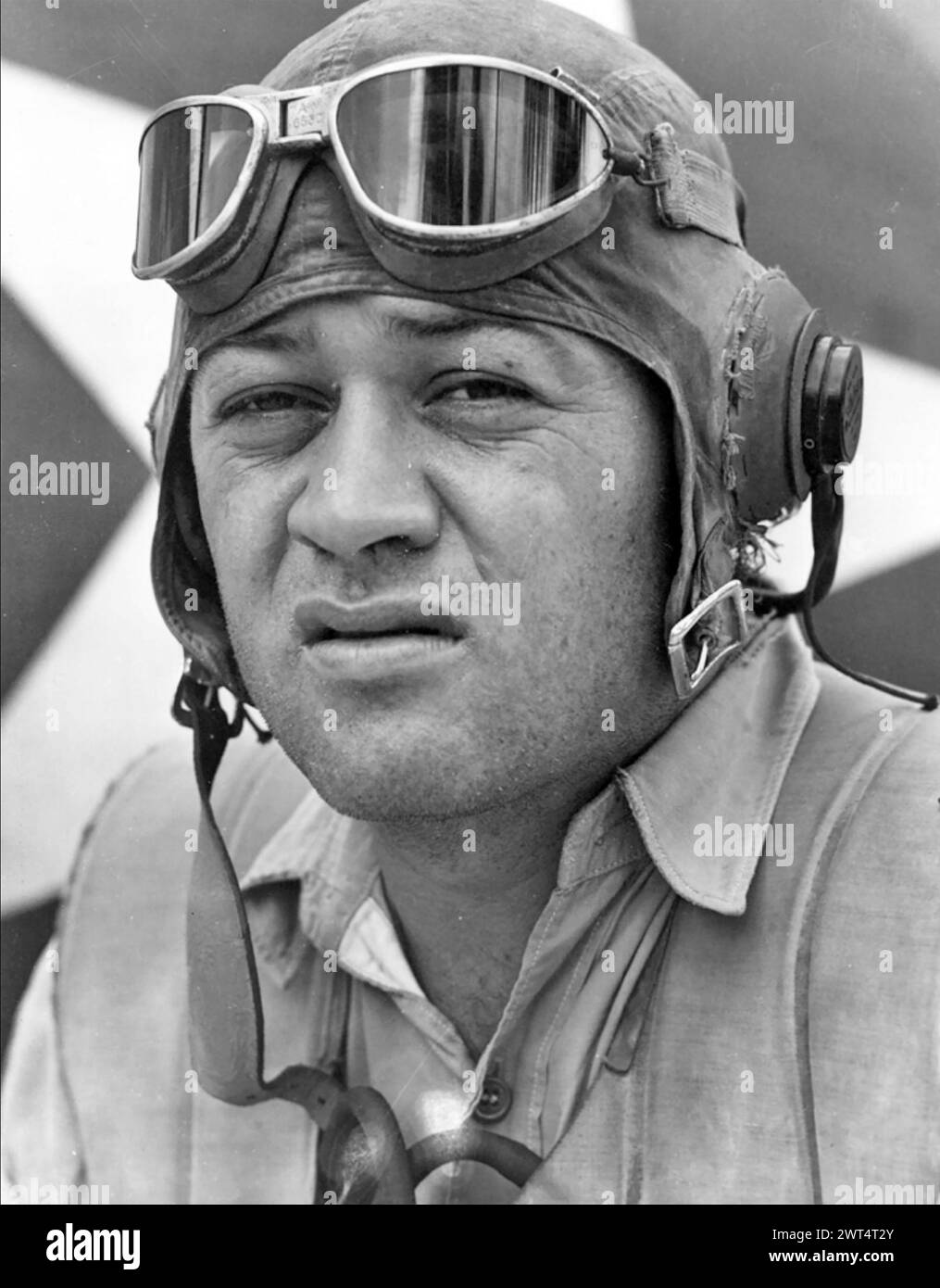 PAPPY BOYINGTON (1912-1988) US-amerikanischer Kampfpilot Stockfoto
