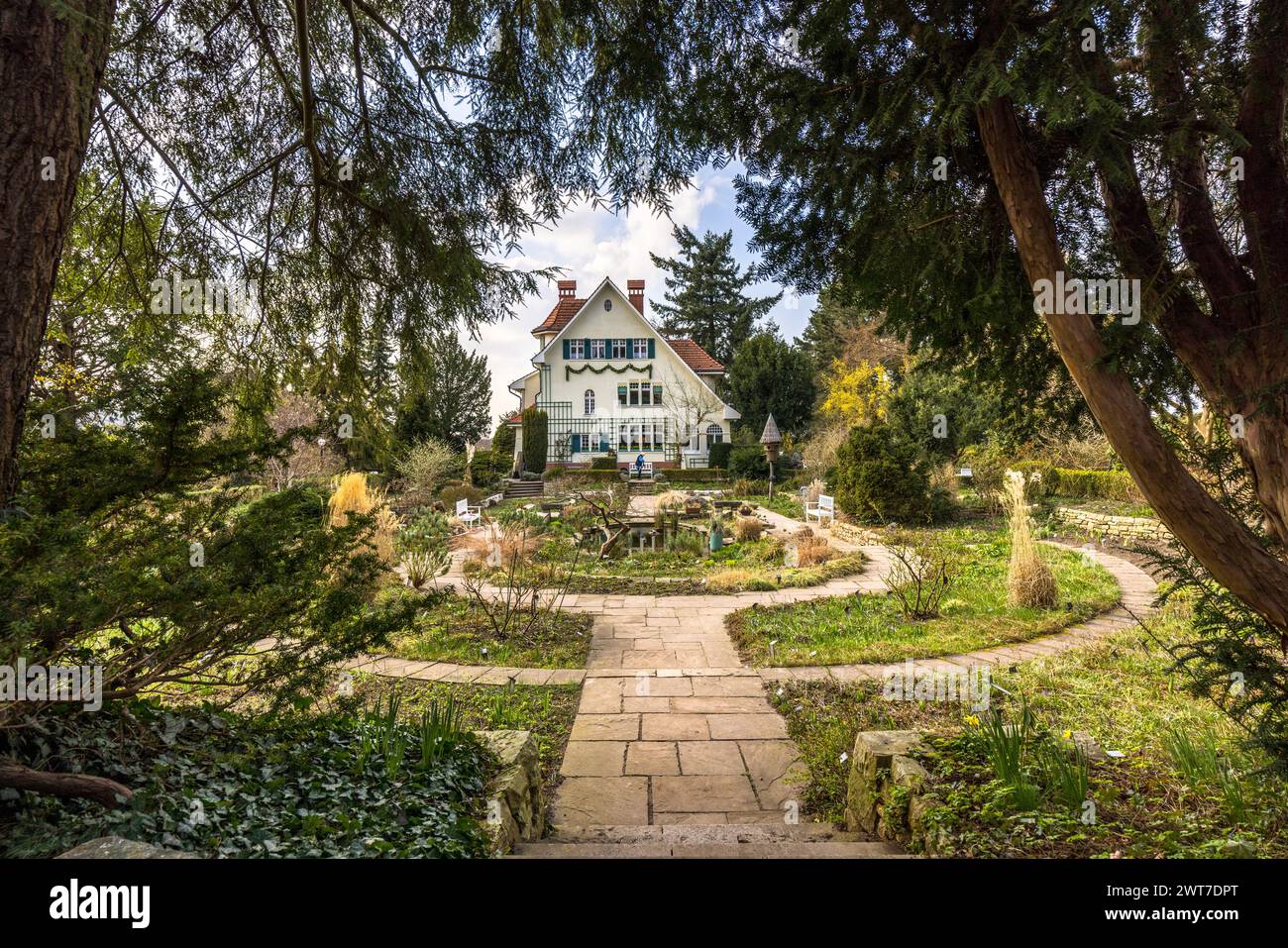 Karl Foerster Haus und Garten. Am Raubfang, Potsdam, Brandenburg, Brandenburg, Deutschland Stockfoto