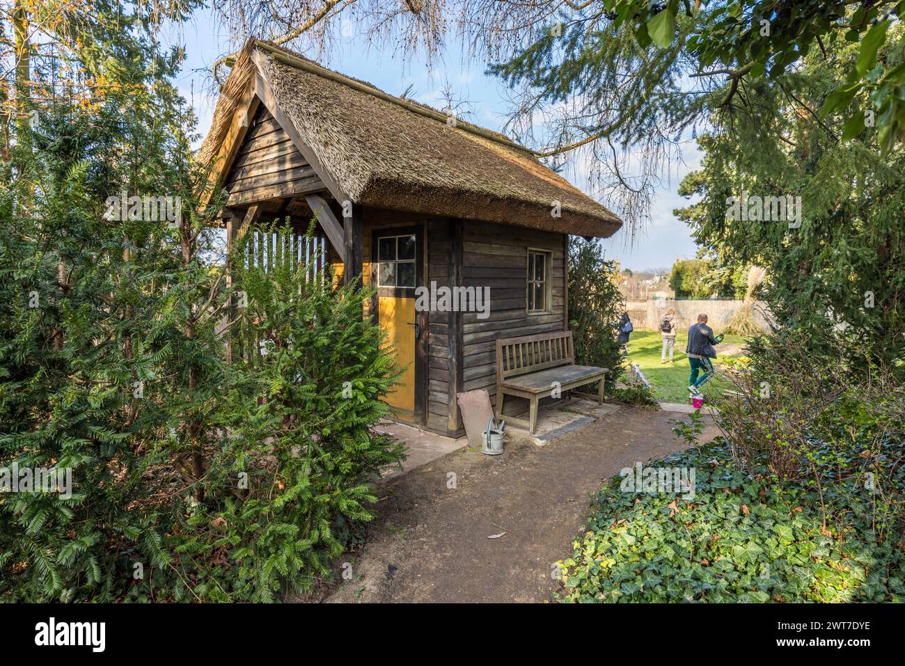 Arbor im Karl-Foerster-Garten. Am Raubfang, Potsdam, Brandenburg, Brandenburg, Deutschland Stockfoto