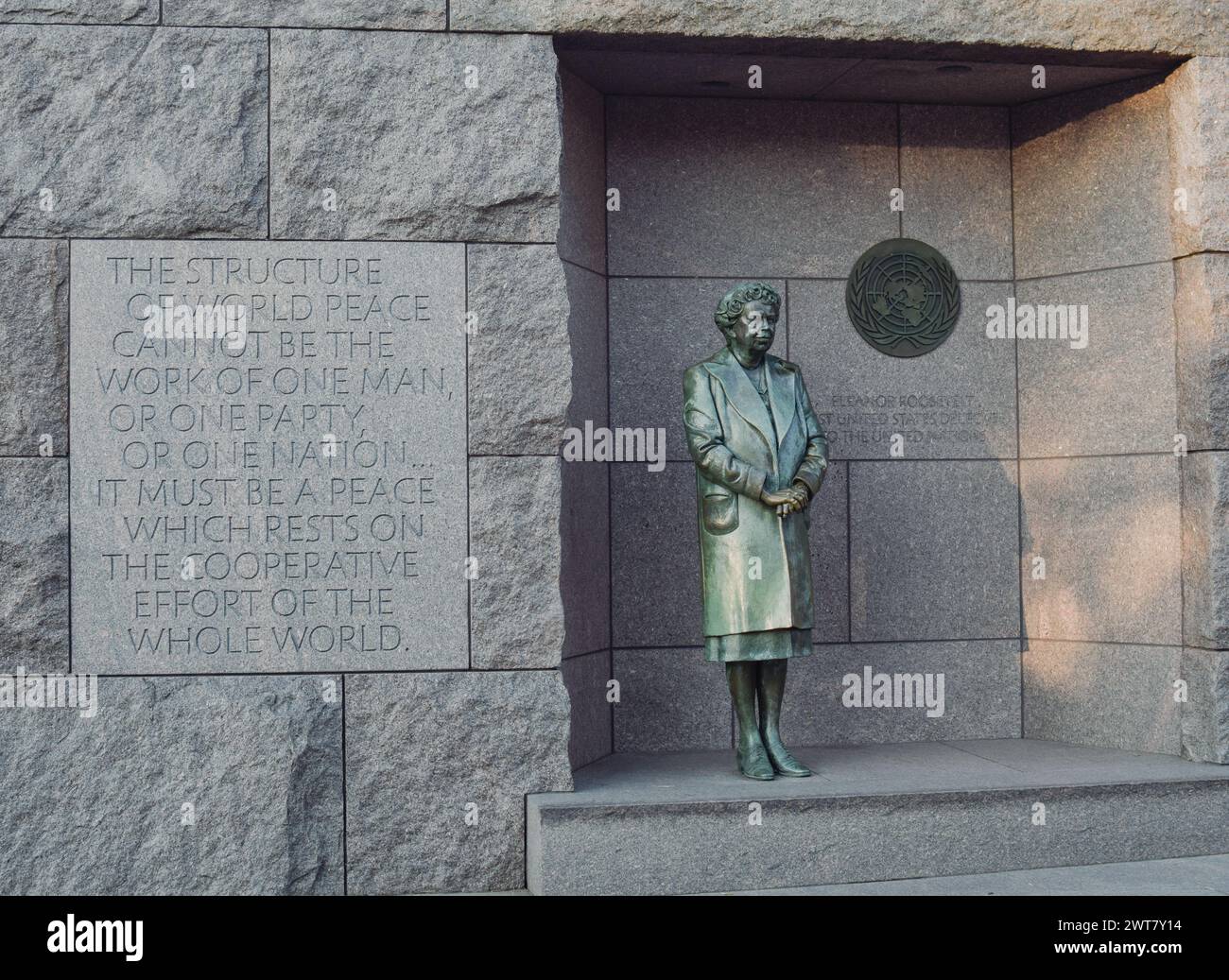 Eleanor Roosevelt Memorial Stockfoto