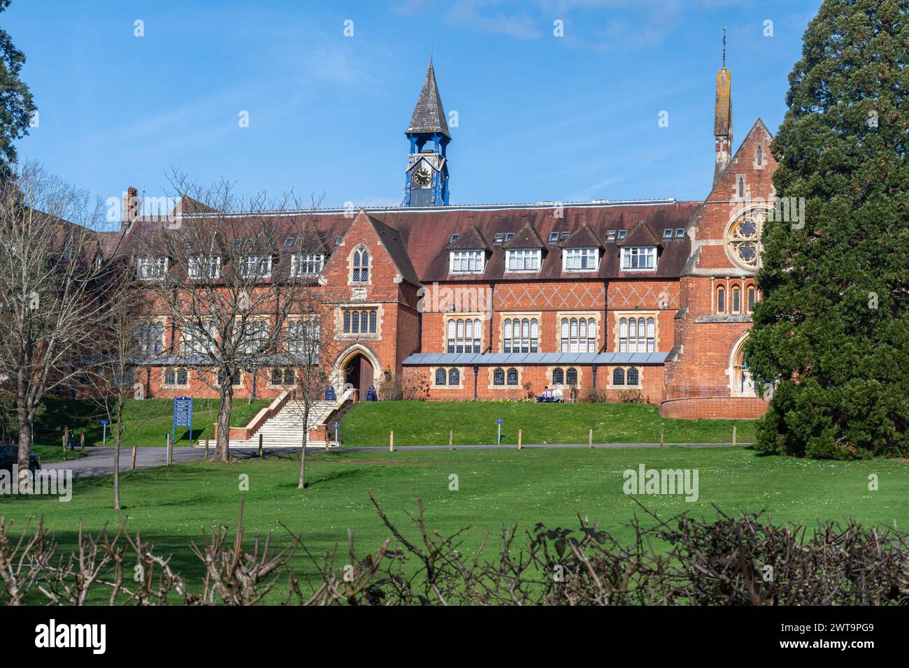 Die Cranleigh School in Surrey, England, Großbritannien, ist eine koedukative unabhängige Schule, die Internat- und Tagesunterricht anbietet Stockfoto