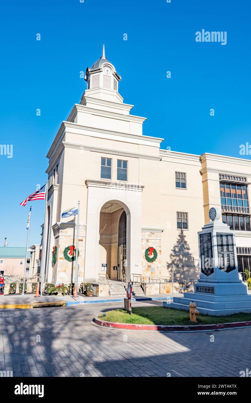Morgan County Courthouse, Berkeley Springs West Virginia USA Stockfoto