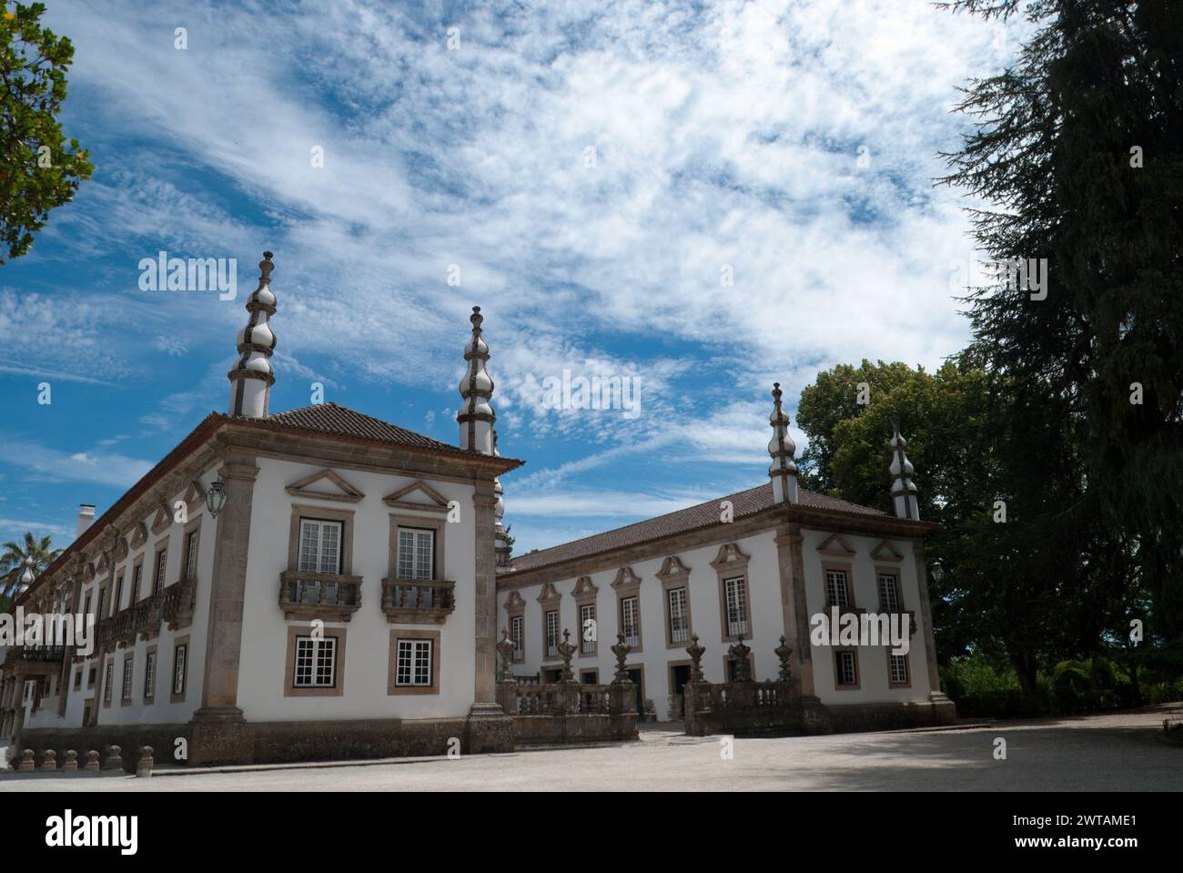 Palácio de Mateus, Portugal Stockfoto