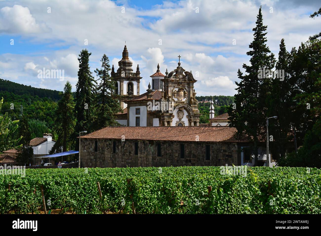 Palácio de Mateus, Portugal Stockfoto