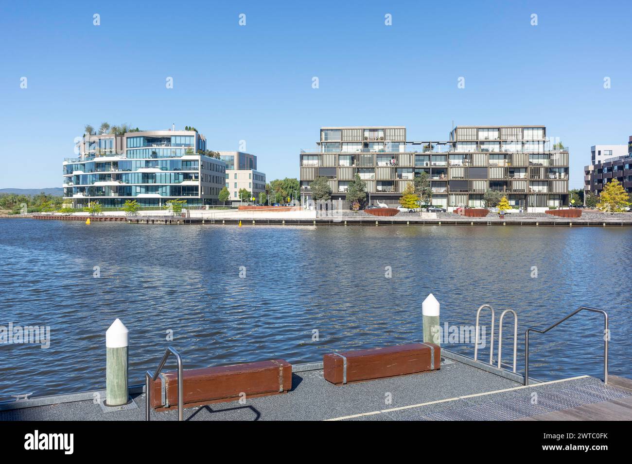 Kingston Uferhore, Kingston, Australian Capital Territory, Australien Stockfoto