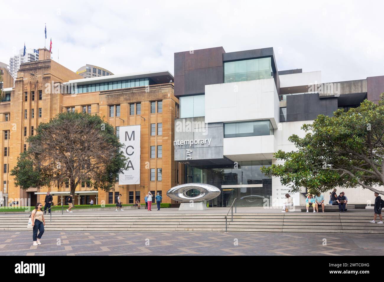 Museum of Contemporary Art Australia, George Street, The Rocks, Sydney, New South Wales, Australien Stockfoto