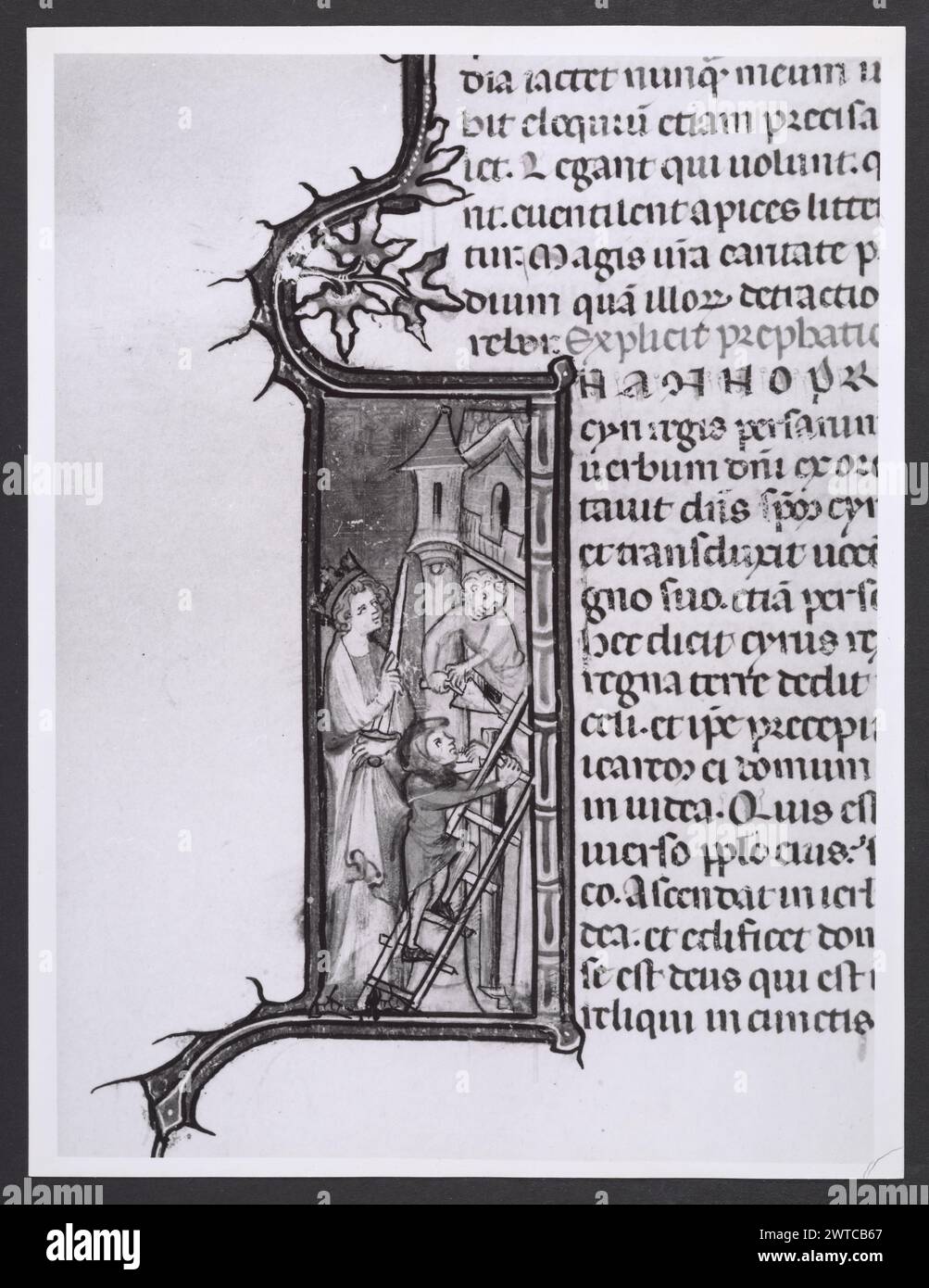 Emilia-Romagna Forli Cesena Biblioteca Comunale0. Hutzel, Max. 1960-1990 .. Mittelalter: Manuskripte: 1) Laurentius Rusius: 'De cura equorum' (15. Jahrhundert) BCM S.XXVI.2 2) Paolo Veneto: 'Geschichte der Ursprünge der Welt durch Heinrich VII.' (14. Jahrhundert) BCM S.XI.5 3) S. Isidorus: Etymologien (Ende des 8. bis Anfang des 9. Jahrhunderts) BCM S.XXI.5 4) Evangeliumsbuch (Evangeliario), Griechisch (10. Jahrhundert) BCM D.XXVII.4 5) Pentateuch, Propheten und Hagiographien, Hebräisch (1348) BCM S.XXIX.1 6) Somnium Scipionis, Sonstiges. (14.-15. Jahrhundert) BCM S.XII.6 7) Boethius: "De Consolatione Philosophie" (14. Jahrhundert) BCM Stockfoto