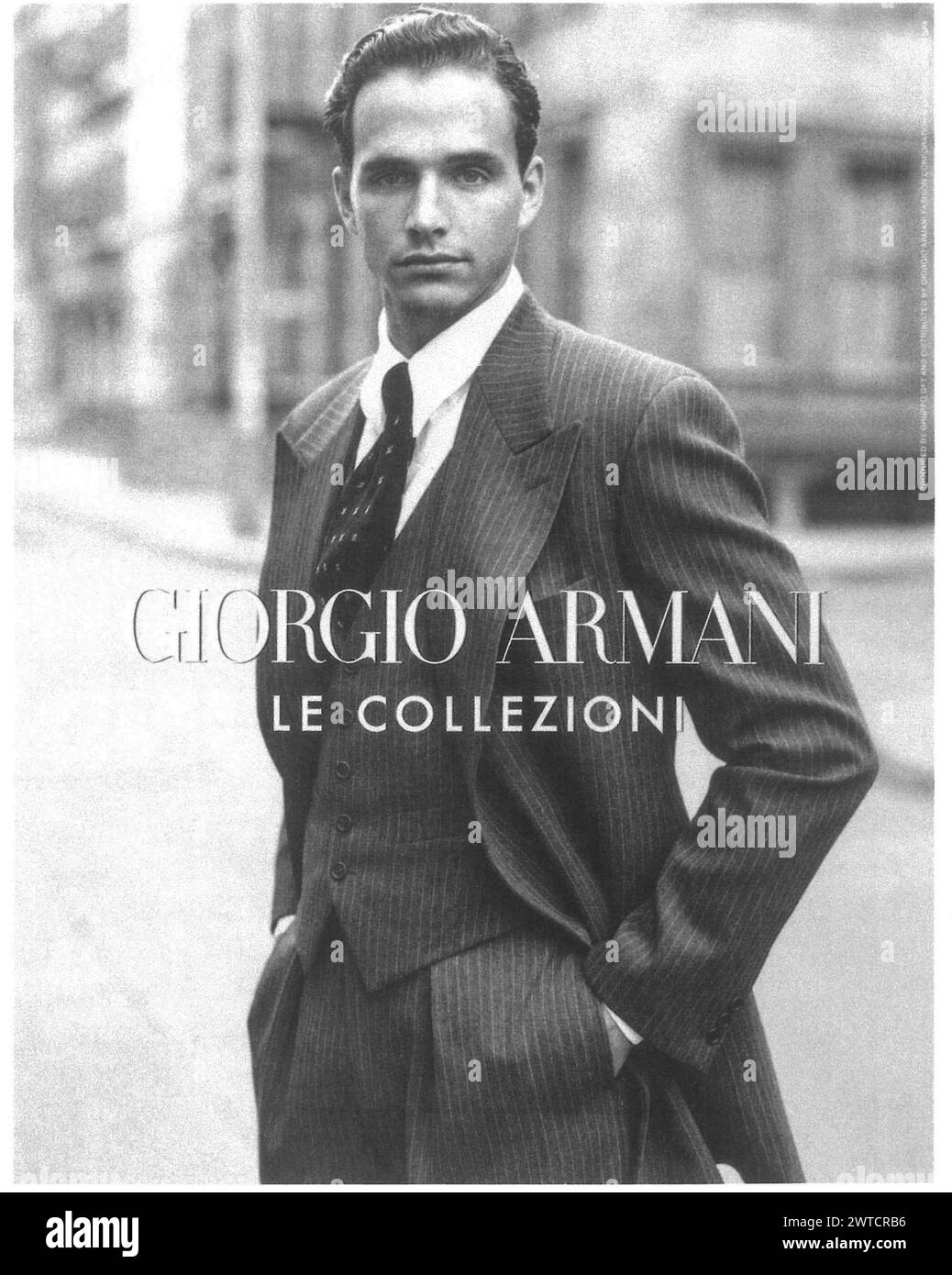 1996 Giorgio Armani Le Collezioni ad Stockfoto