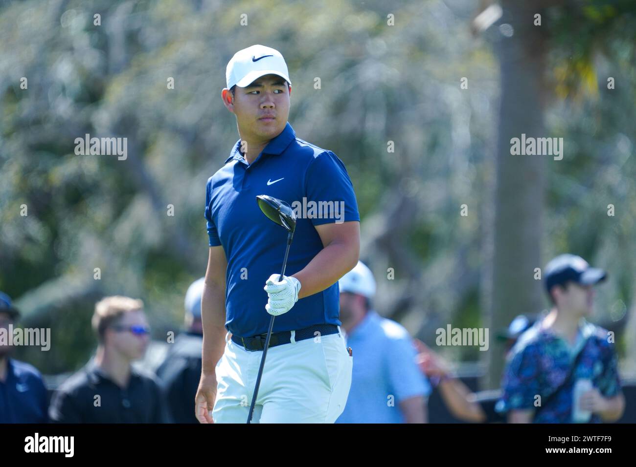 Orlando, Florida, USA, 10. März 2024, Tom Kim während des Arnold Palmer Invitational im Bay Hill Club 2024. (Foto: Marty Jean-Louis) Stockfoto