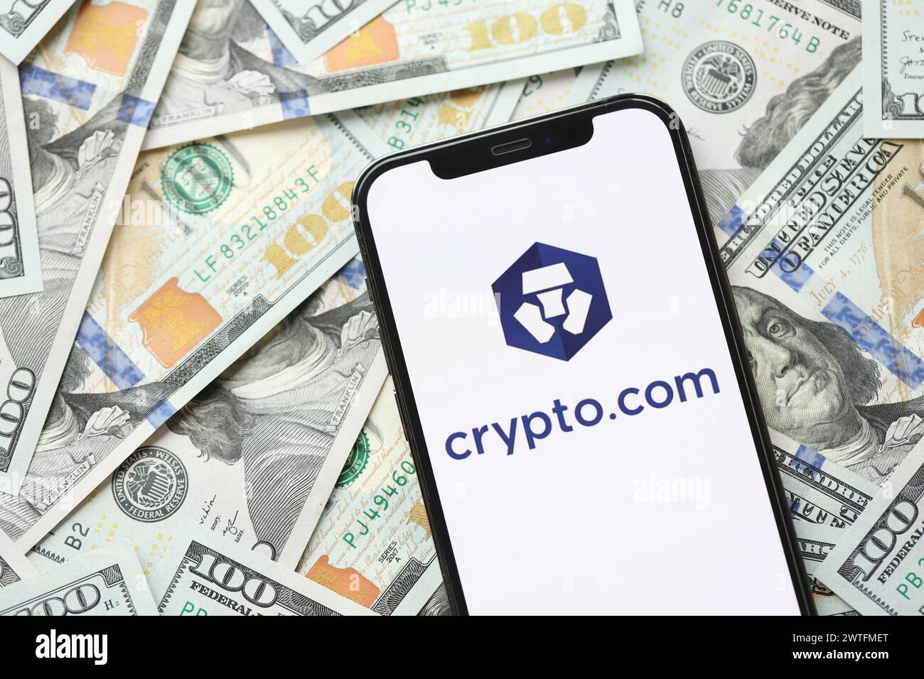Crypto.com coin -Fotos und -Bildmaterial in hoher Auflösung – Alamy