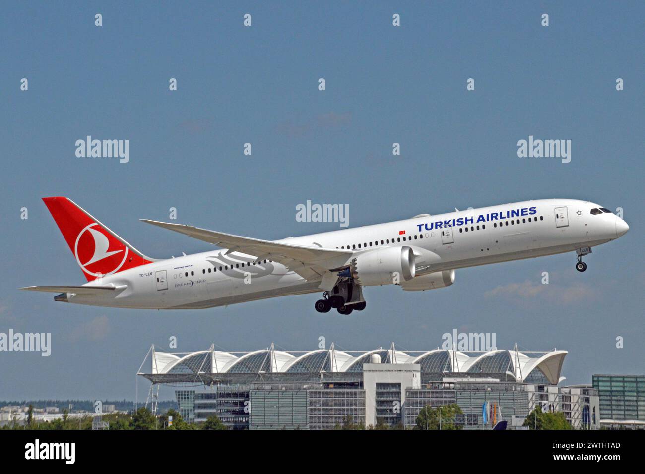 Turkish Airlines München Terminal 1 www.alamy.de