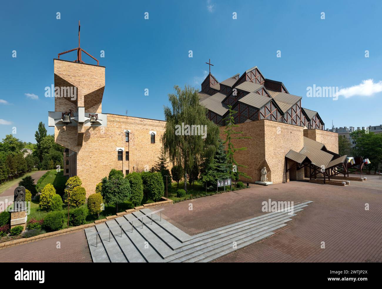 Kirche unserer Lieben Frau von Częstochowa in Krakau, Nowa Huta, Polen Stockfoto