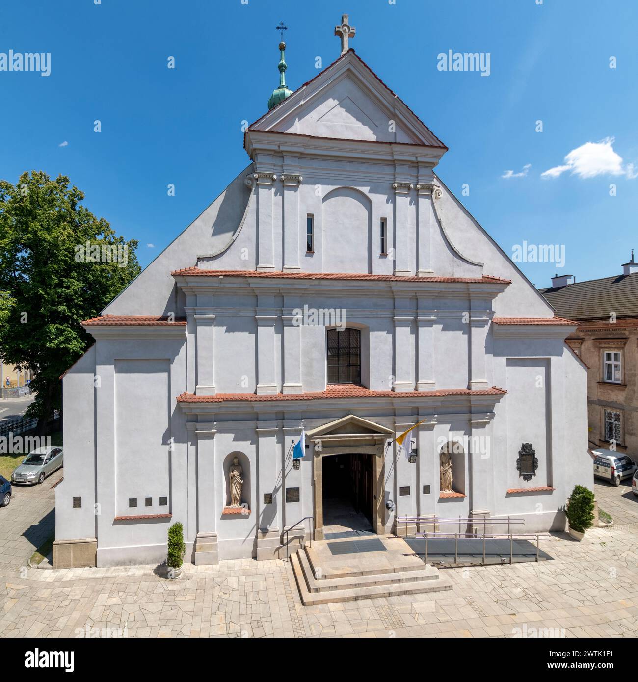 Kirche St. Nicholas, Kopernika St., Krakau, Polen Stockfoto