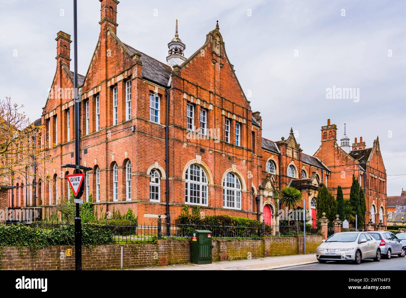 Island Innovation VI Form Campus. Newport, Isle of Wight, England, Vereinigtes Königreich, Europa Stockfoto