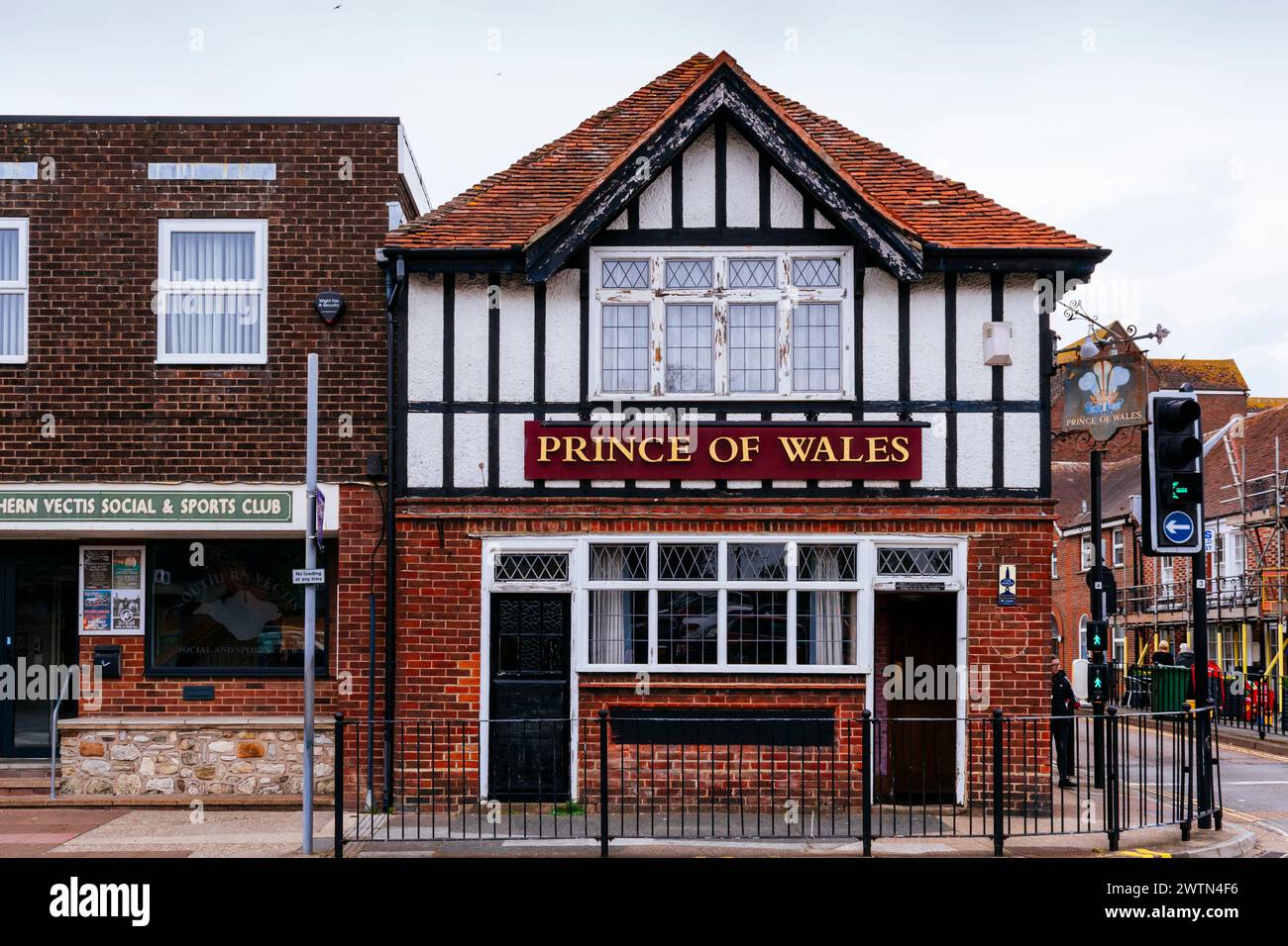 Prince of Wales Pub. Newport, Isle of Wight, England, Vereinigtes Königreich, Europa Stockfoto