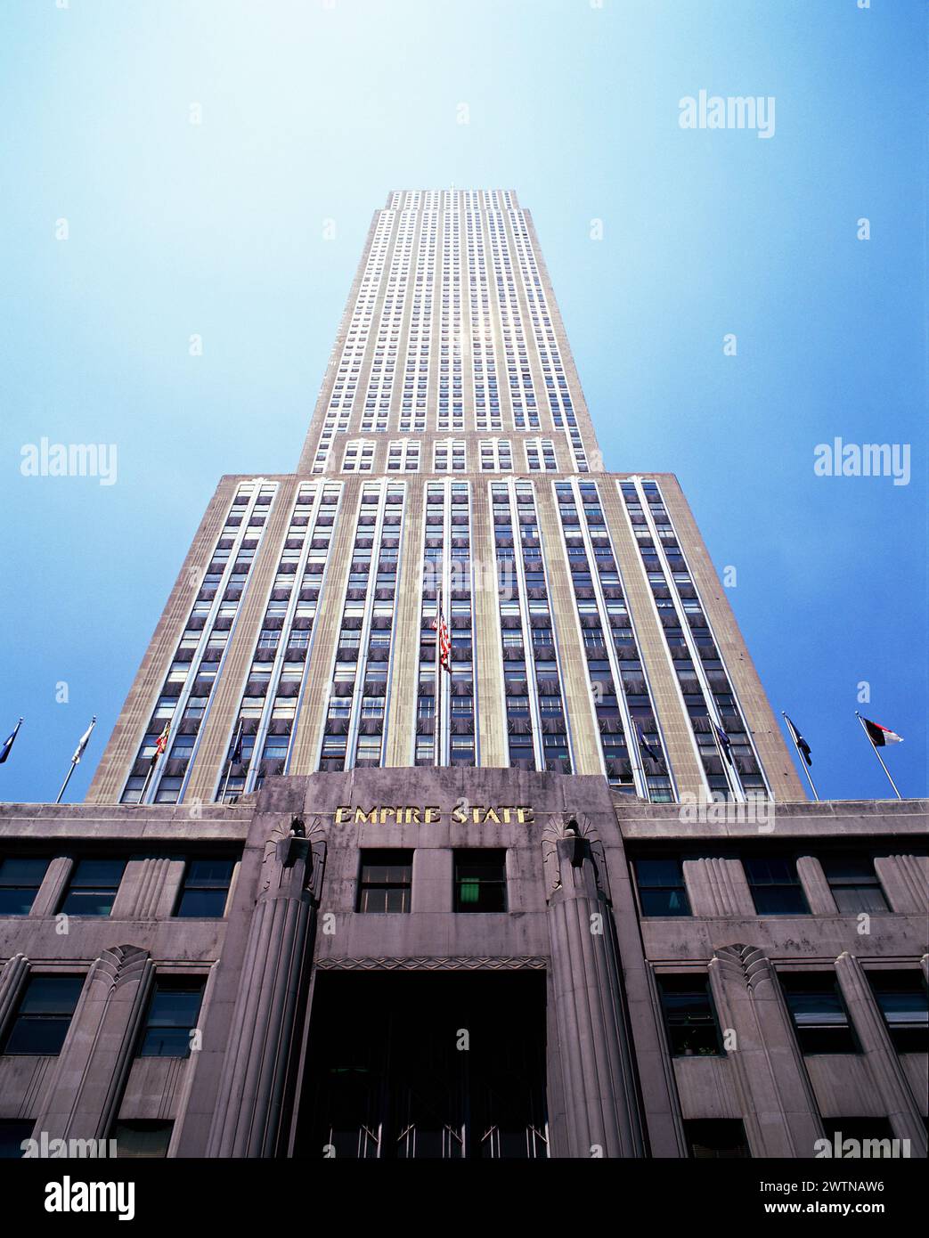 USA. New York City. Empire State Building. Stockfoto